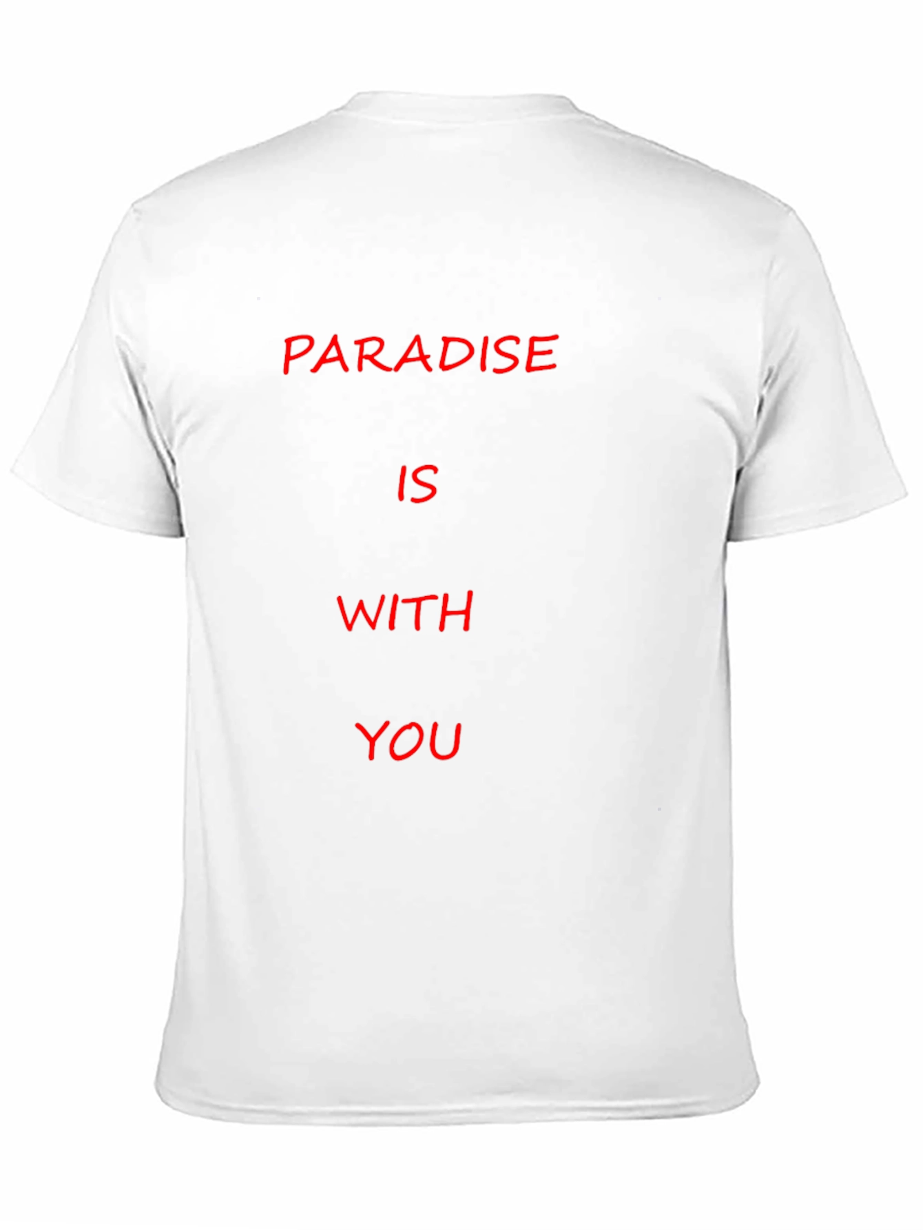 Paradise is With You Graphic Tee - Black