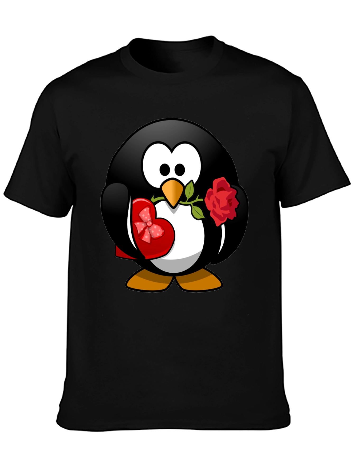 Penguin Love T-Shirt - Valentines Day Gift