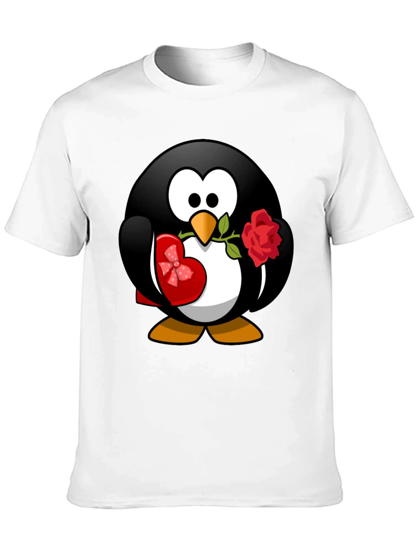 Penguin Love T-Shirt - Valentines Day Gift
