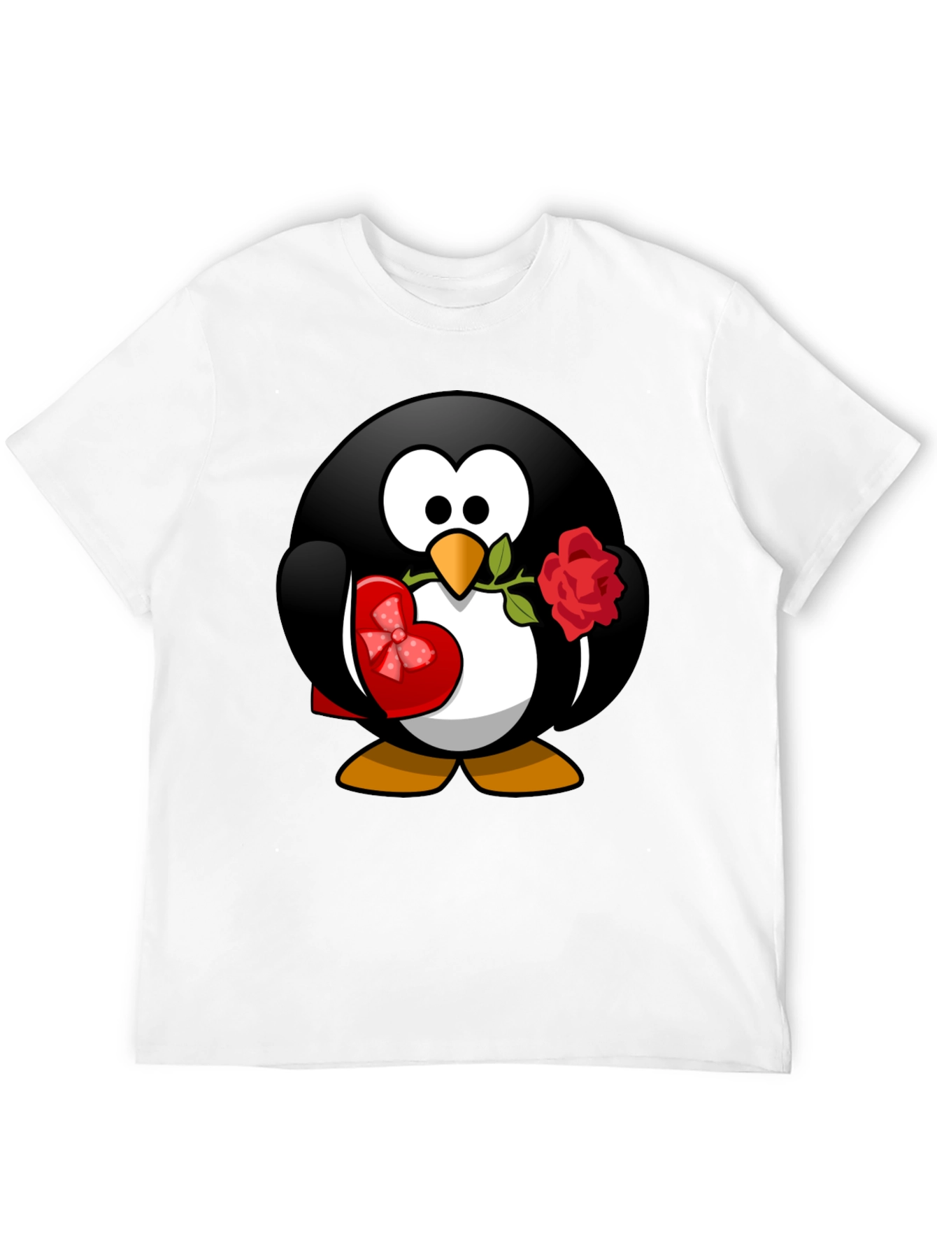 Penguin Love T-Shirt - Valentines Day Gift