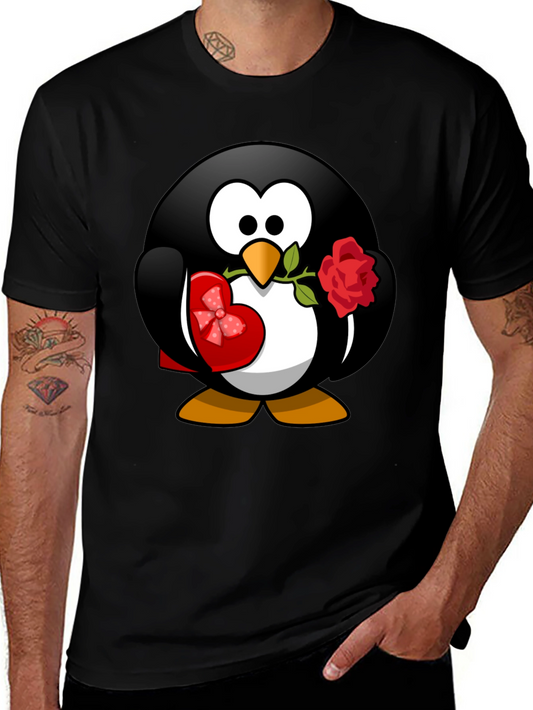 Penguin Love T-Shirt - Valentines Day Gift