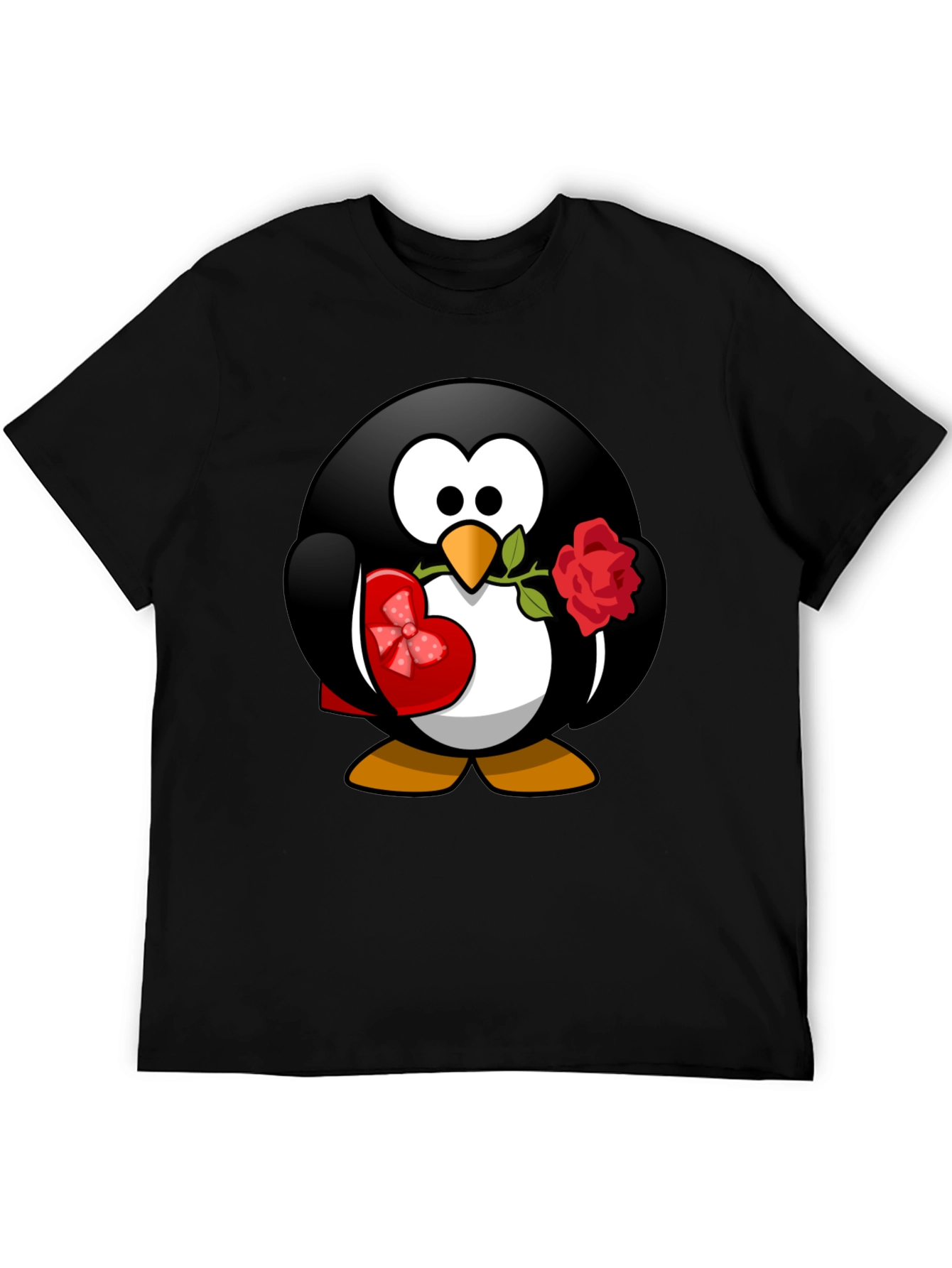 Penguin Love T-Shirt - Valentines Day Gift