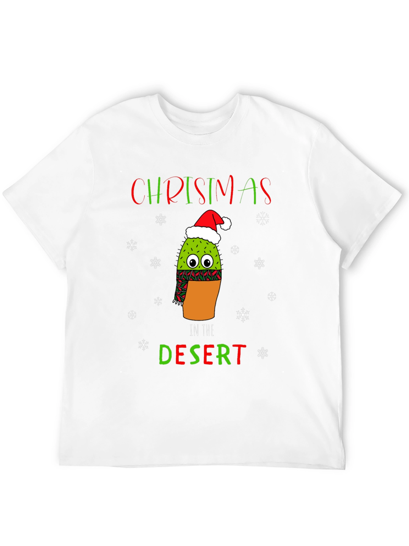 Christmas Cactus Desert T-Shirt