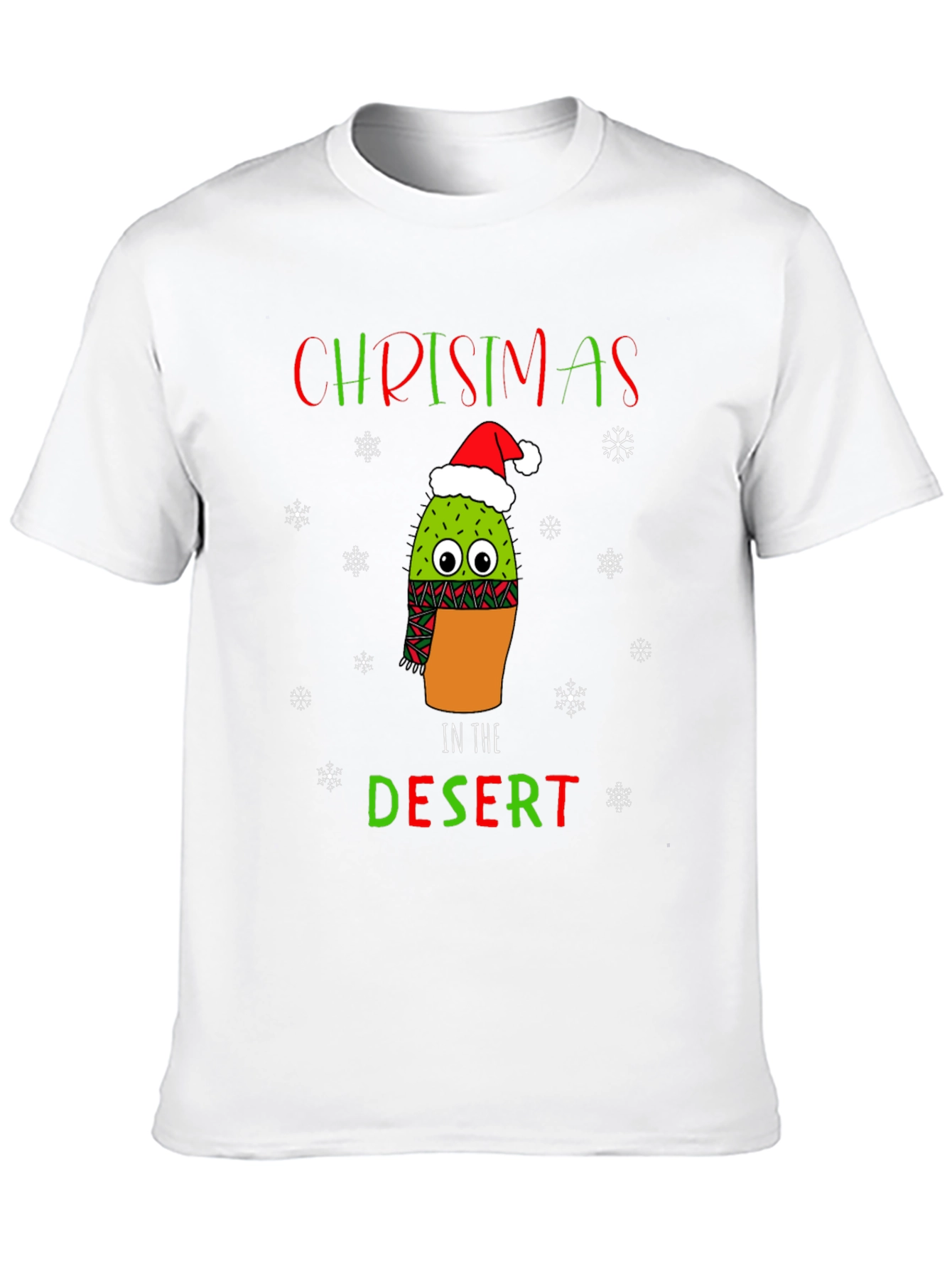 Christmas Cactus Desert T-Shirt