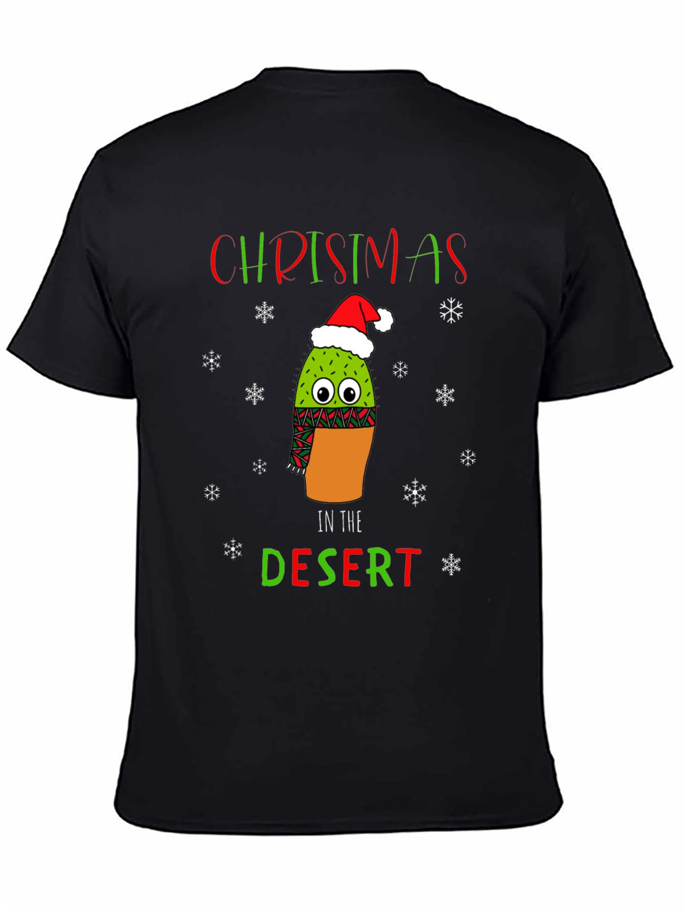 Christmas Cactus Desert T-Shirt