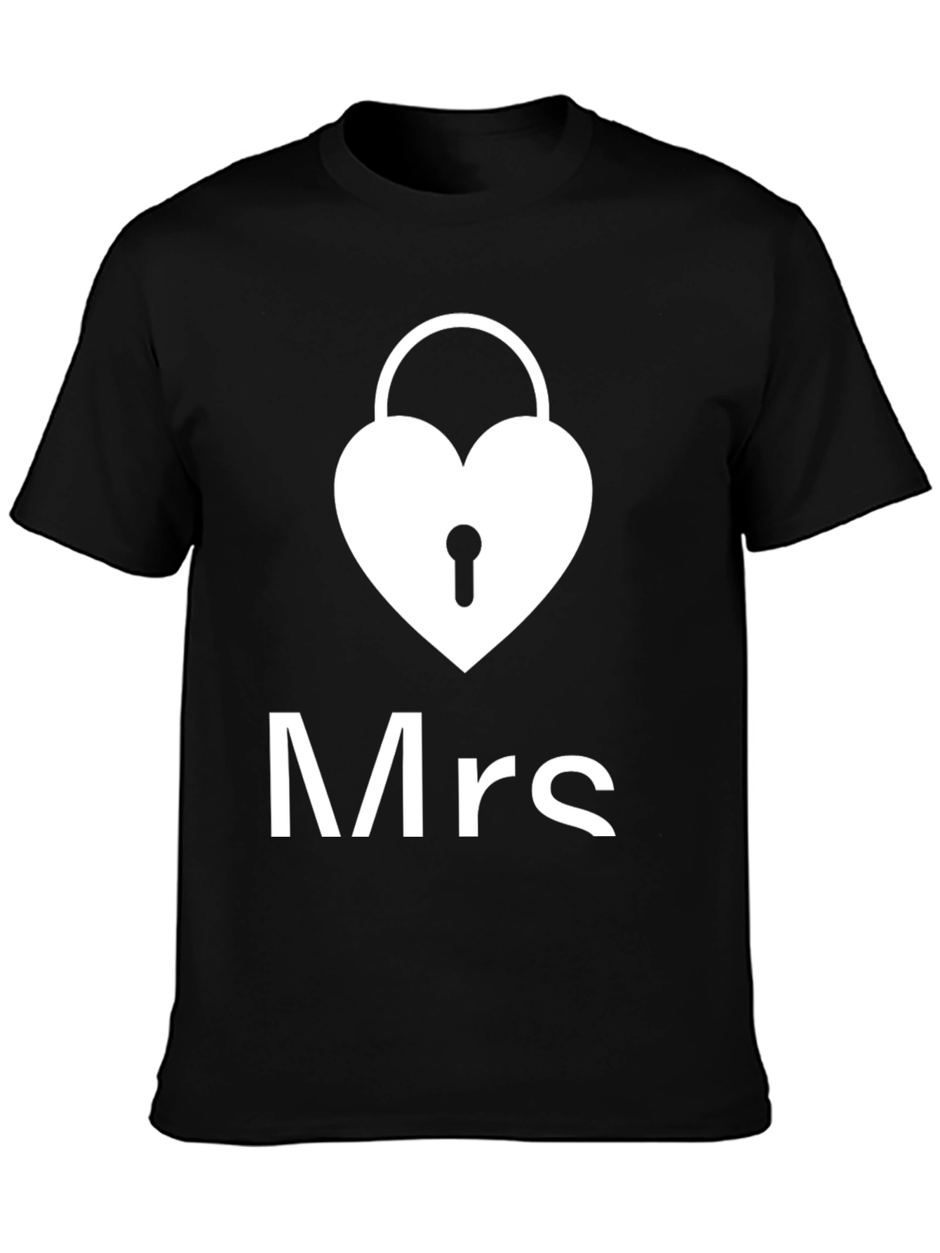 Mrs. Lock T-Shirt - Unique Couples Tee