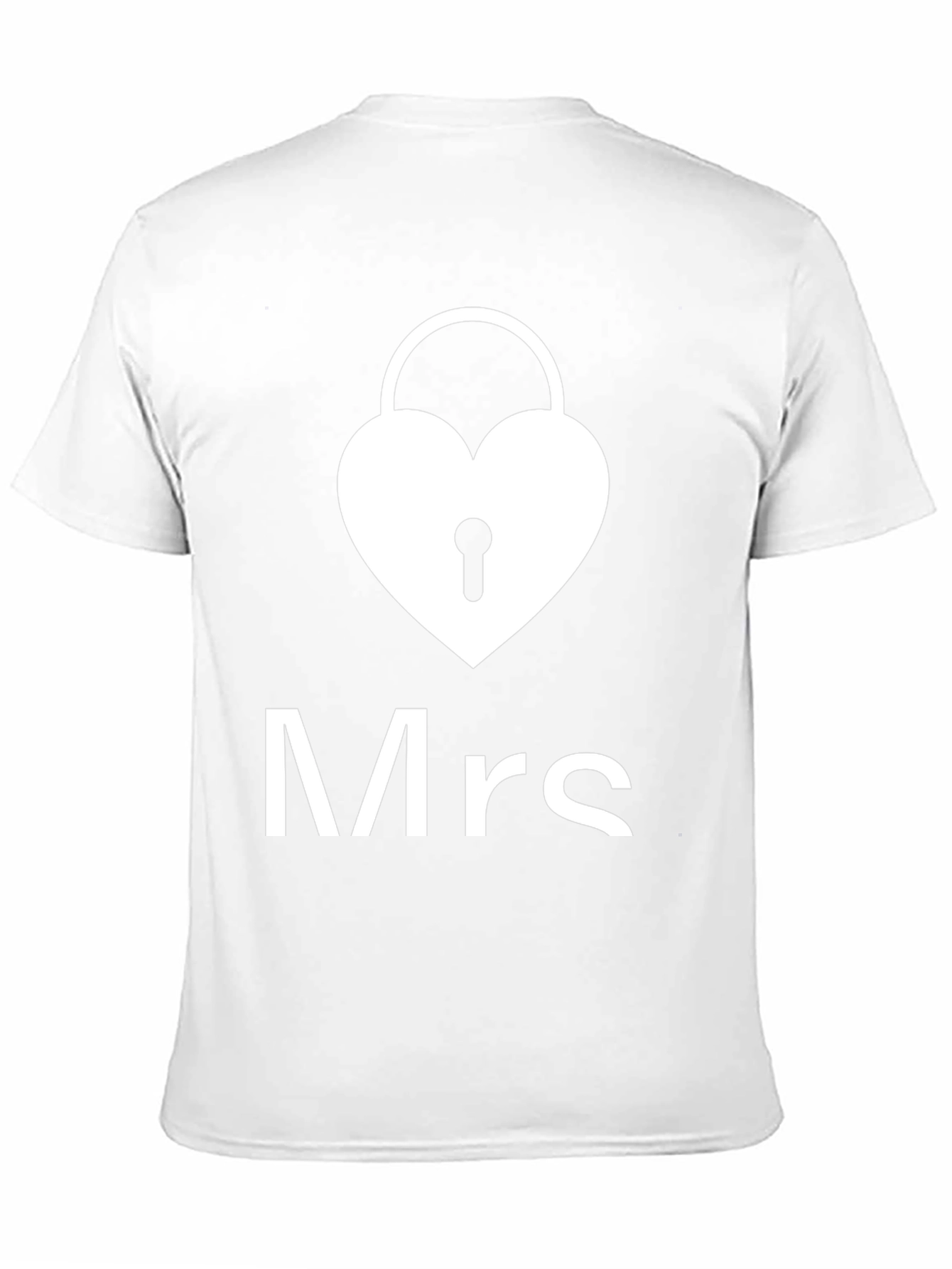 Mrs. Lock T-Shirt - Unique Couples Tee