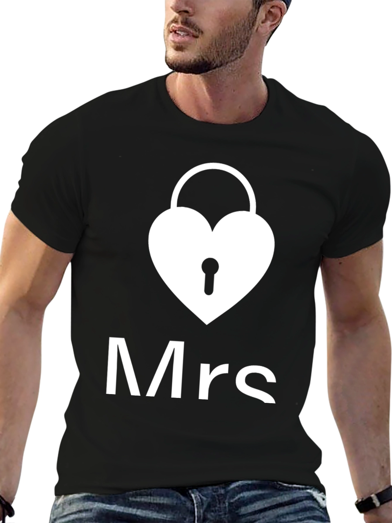 Mrs. Lock T-Shirt - Unique Couples Tee