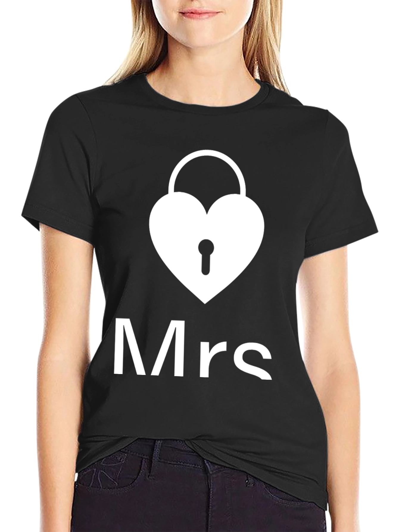 Mrs. Lock T-Shirt - Unique Couples Tee