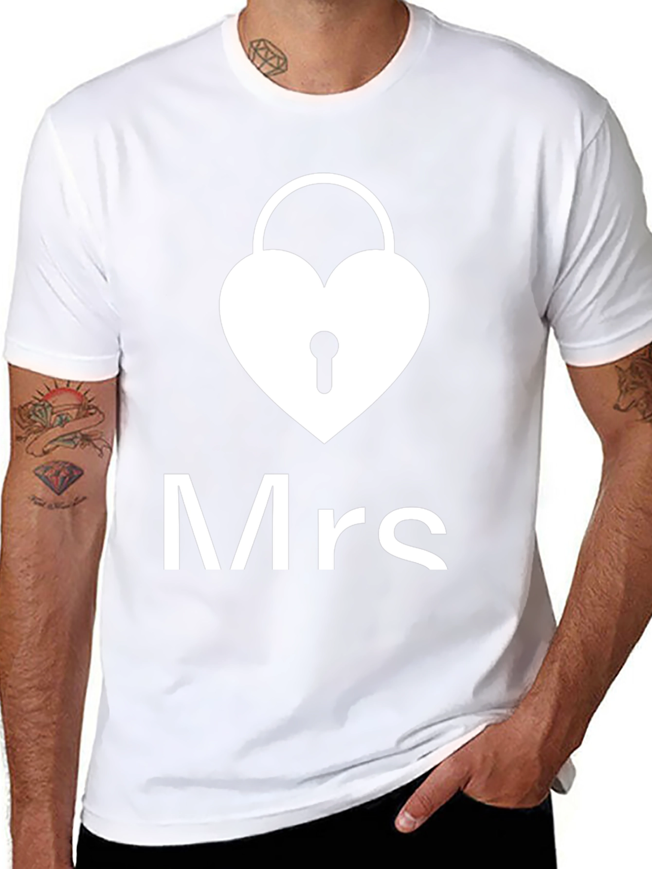 Mrs. Lock T-Shirt - Unique Couples Tee