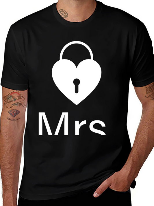 Mrs. Lock T-Shirt - Unique Couples Tee