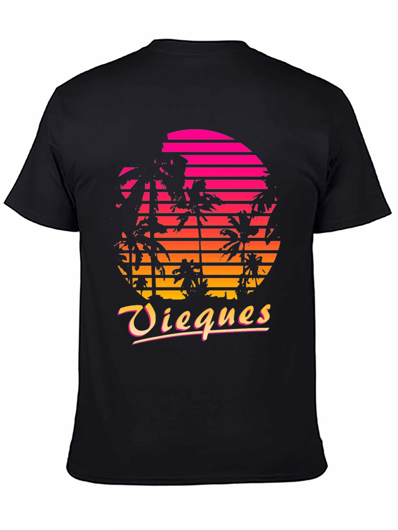 Vieques Retro Sunset T-Shirt