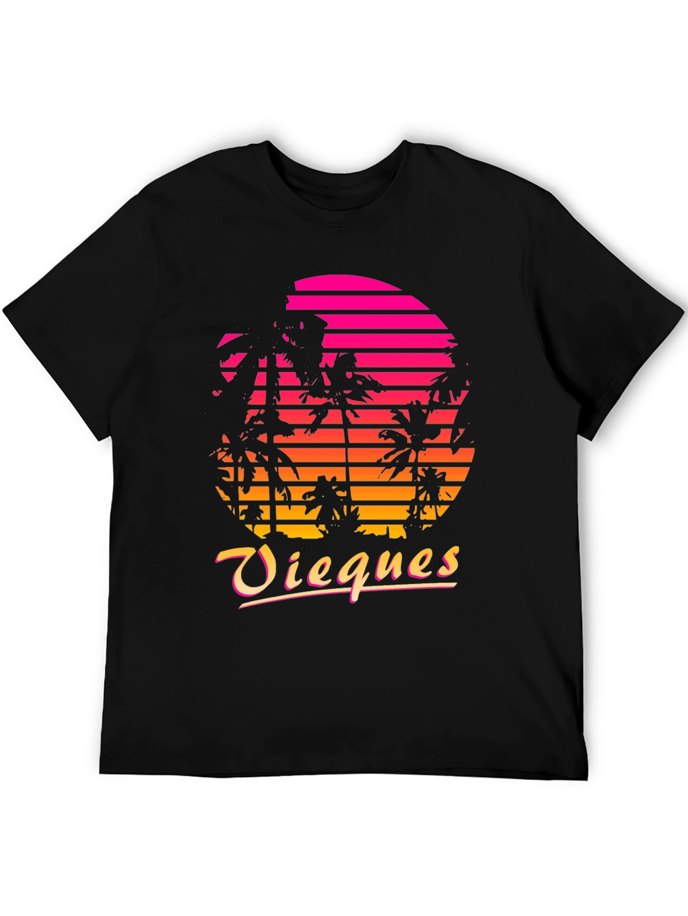 Vieques Retro Sunset T-Shirt