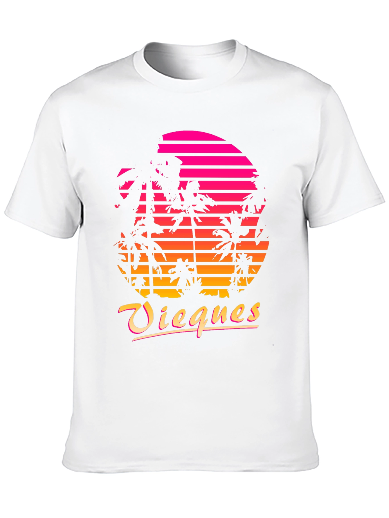 Vieques Retro Sunset T-Shirt