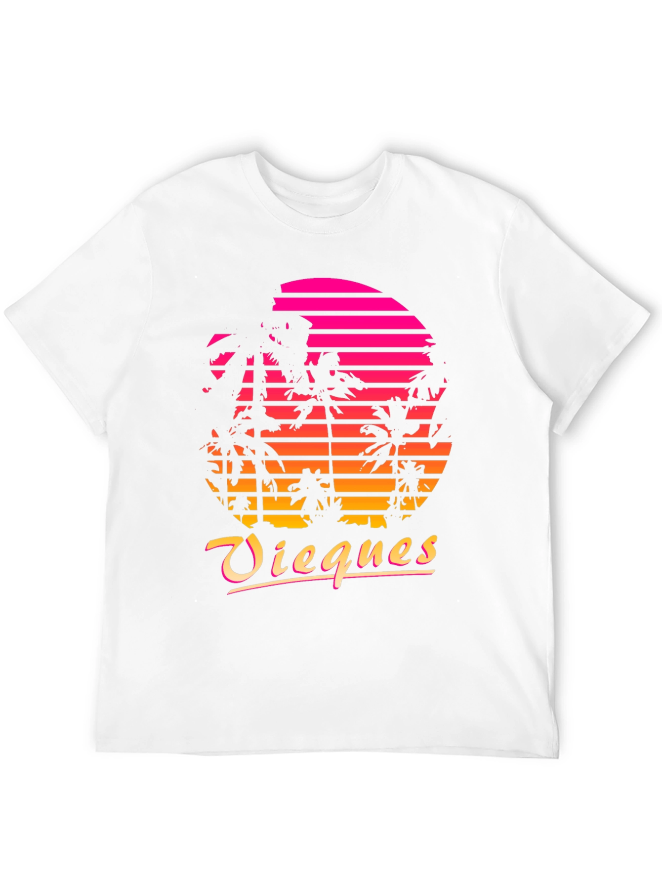 Vieques Retro Sunset T-Shirt