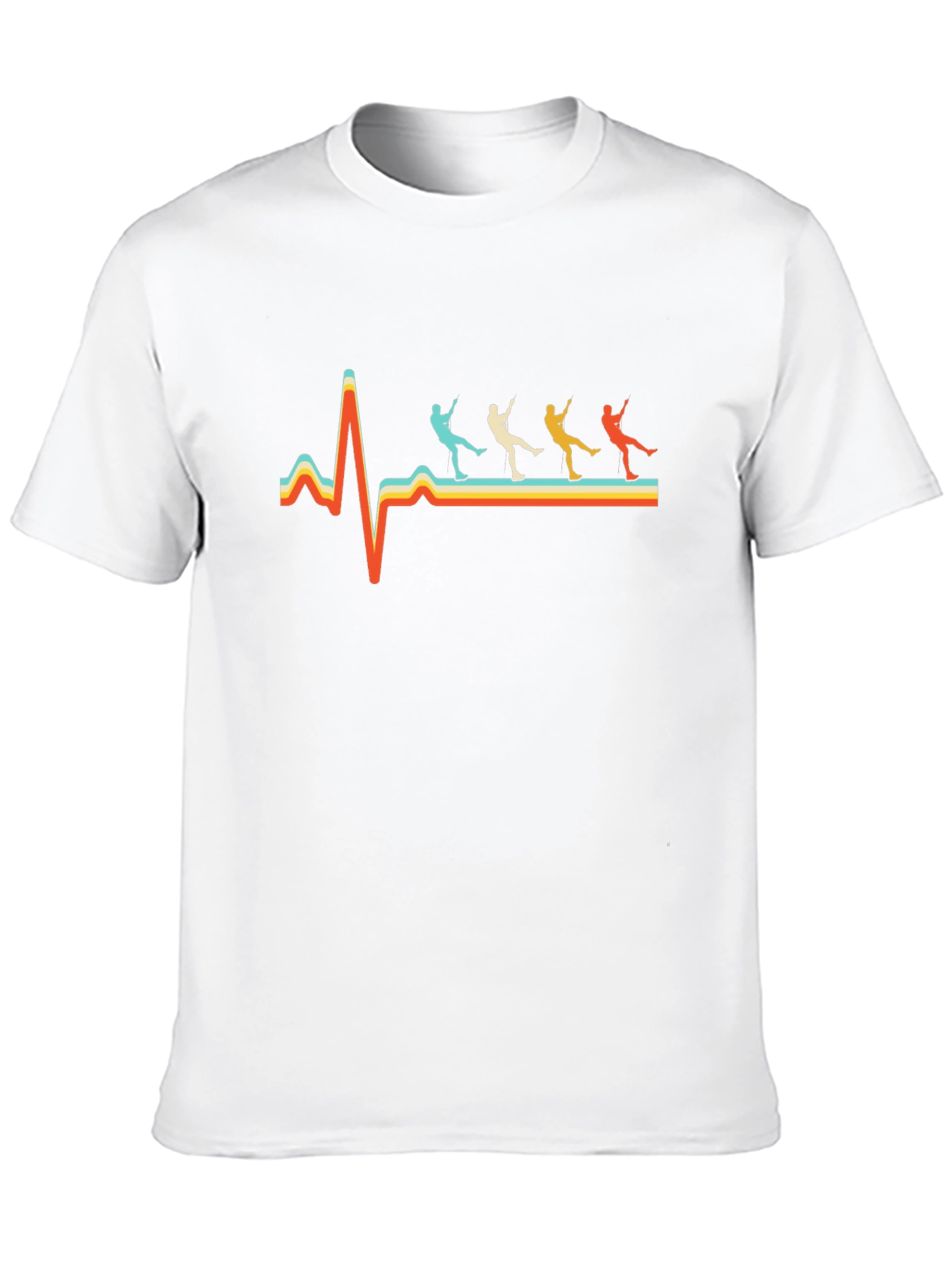 Dancing Heartbeat T-Shirt - Retro Style