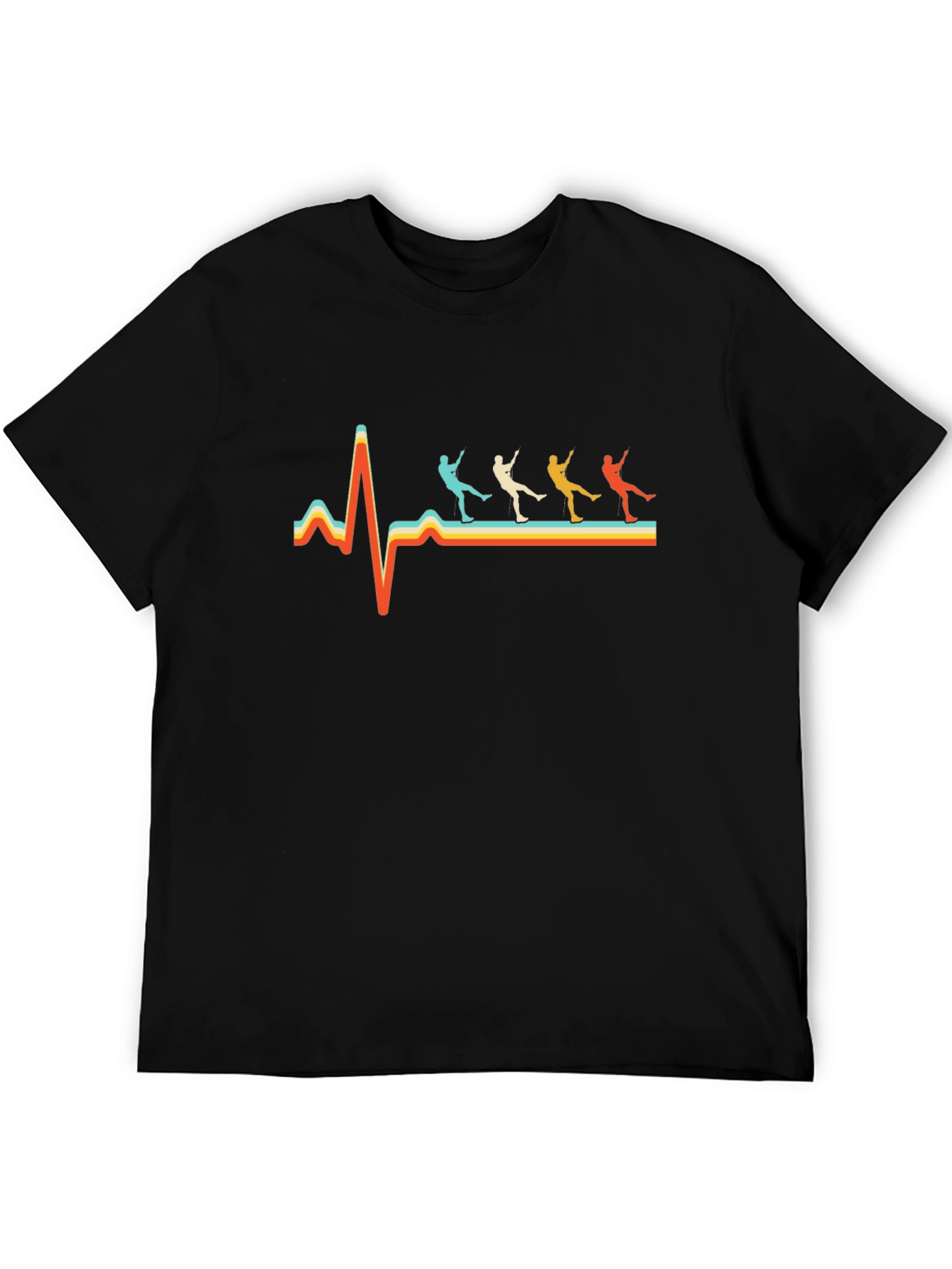 Dancing Heartbeat T-Shirt - Retro Style