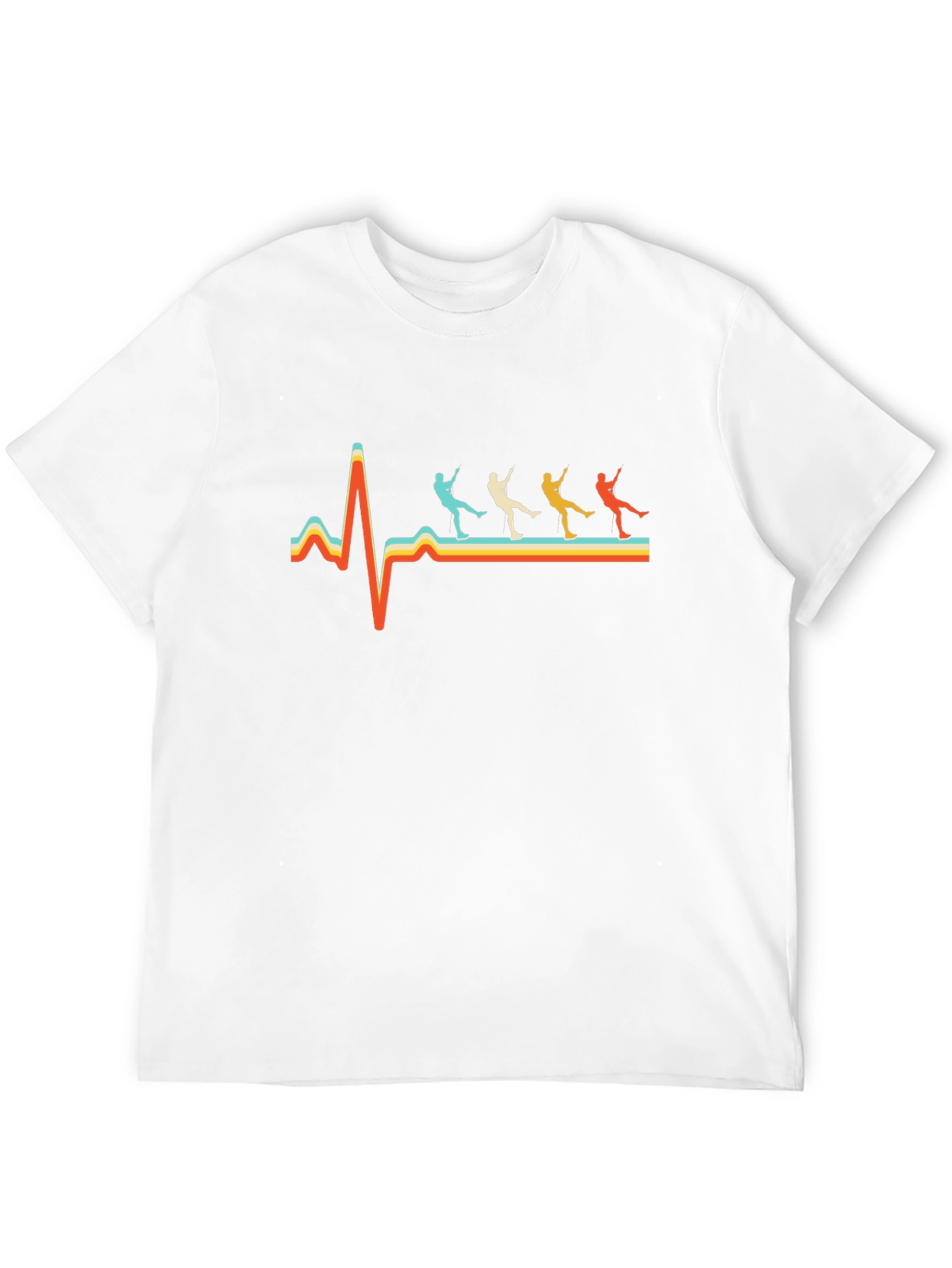 Dancing Heartbeat T-Shirt - Retro Style