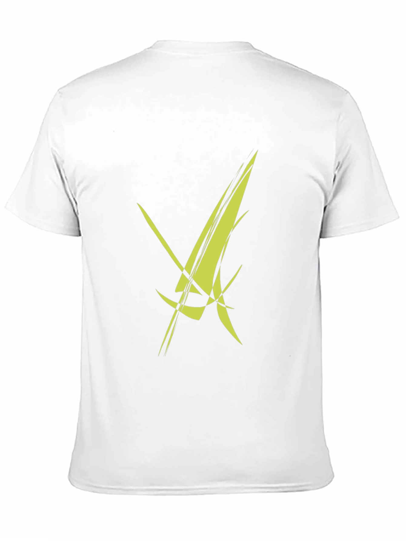 Modern Abstract Graphic Black T-Shirt