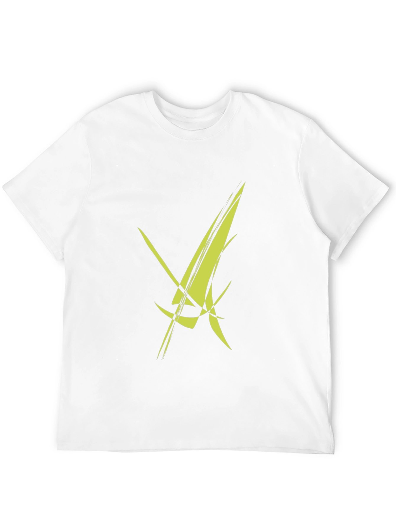 Modern Abstract Graphic Black T-Shirt
