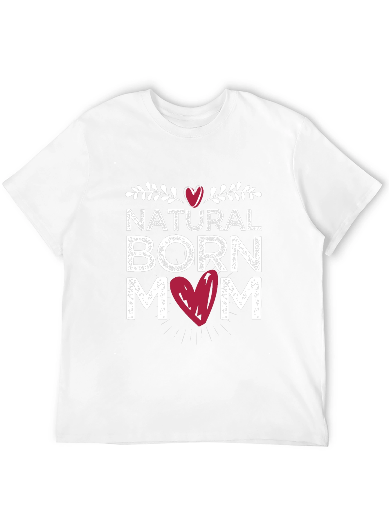 Natural Born Mom Black T-Shirt