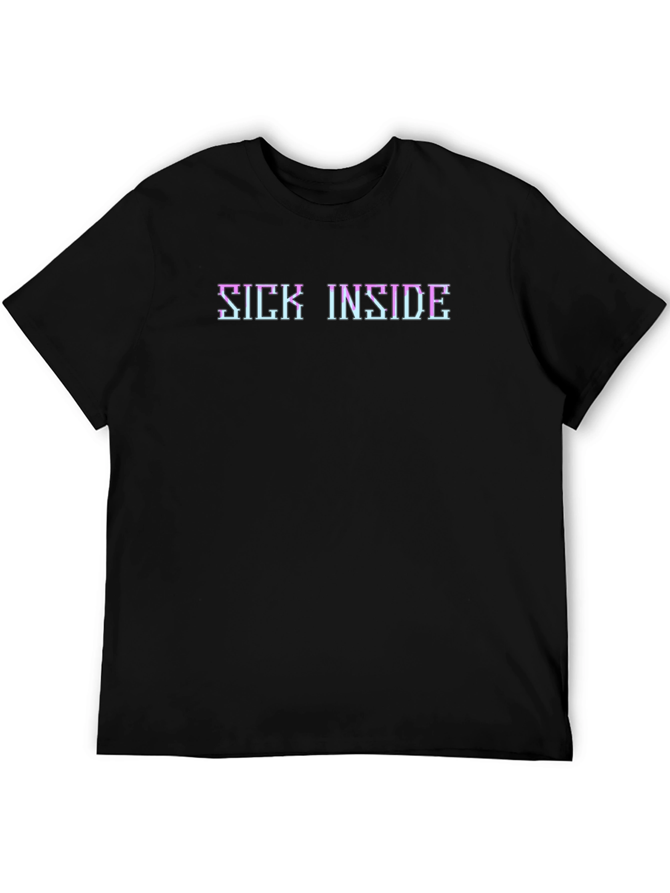 Sick Inside Graphic Tee - Edgy Aesthetic Shirt