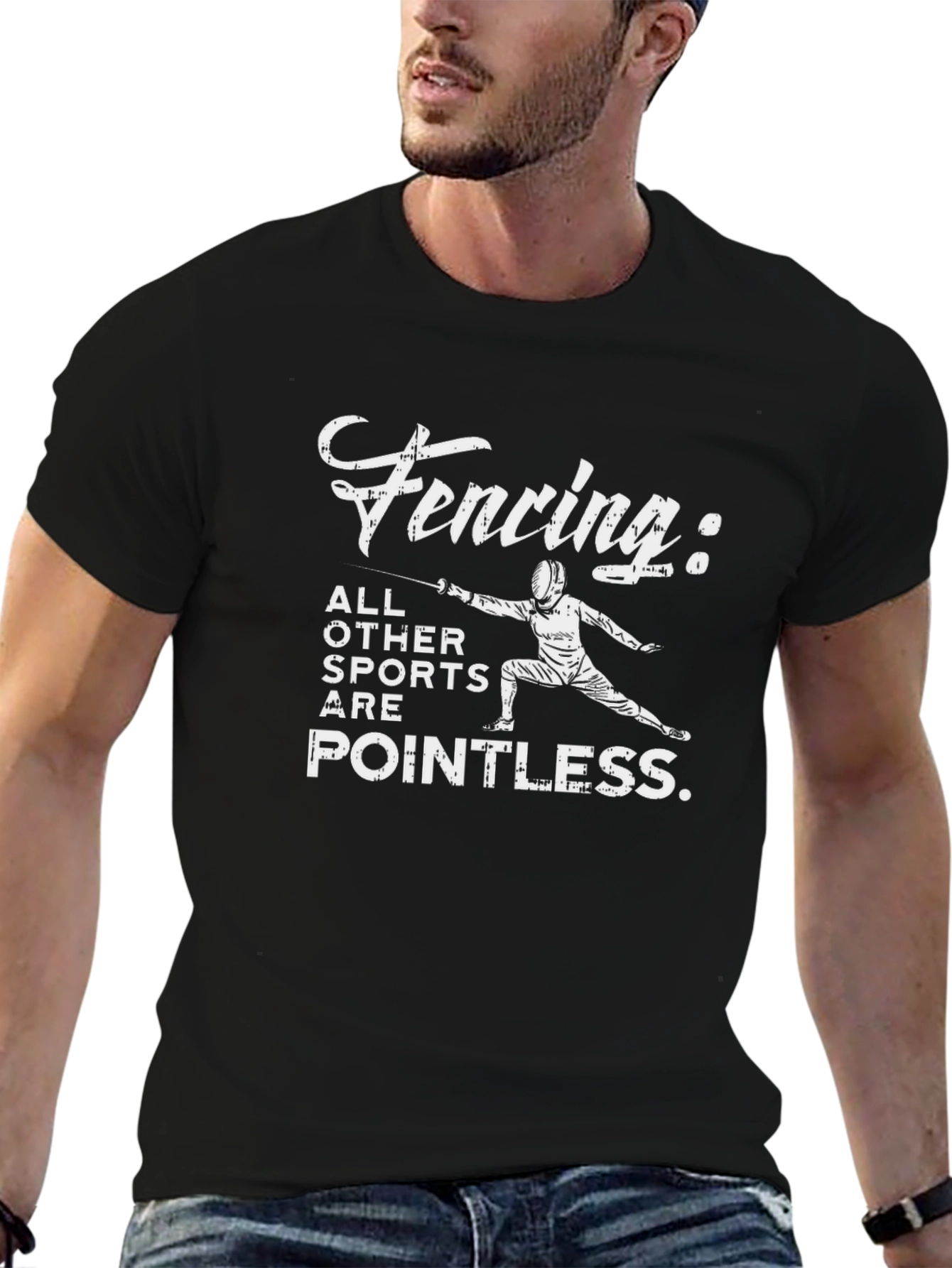 Fencing: All Other Sports are Pointless T-Shirt