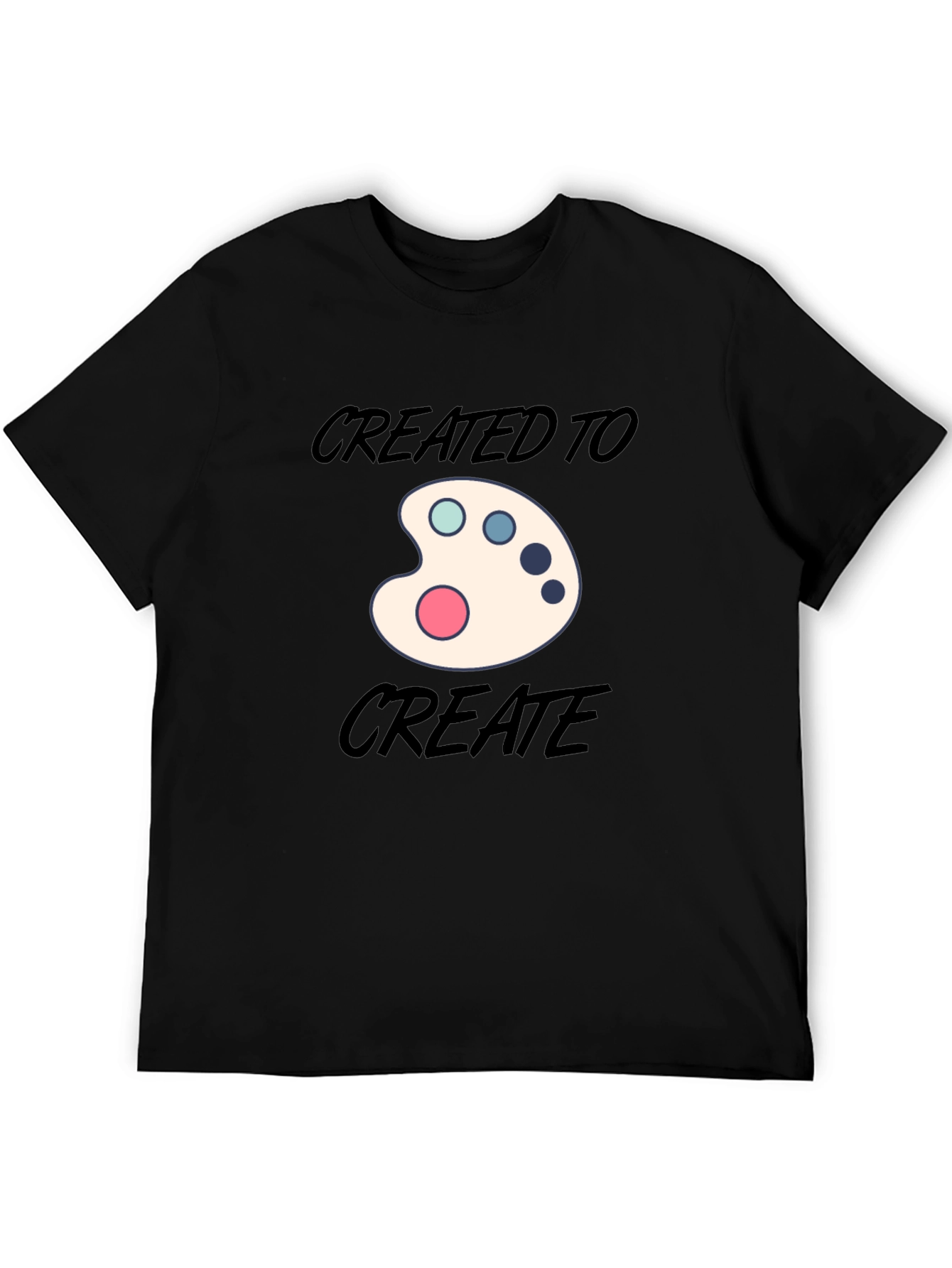 Art Palette Graphic T-Shirt - Created to Create