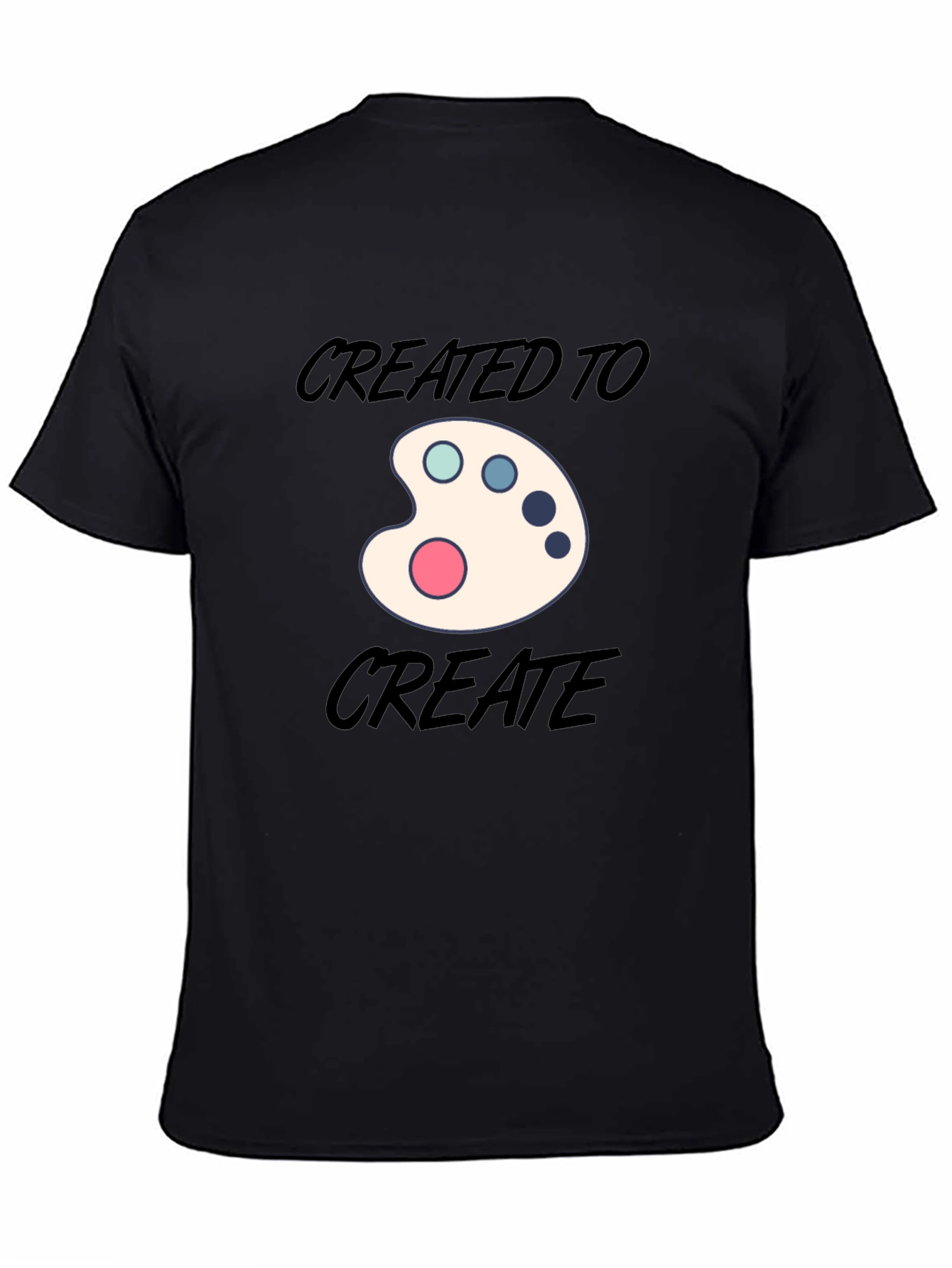 Art Palette Graphic T-Shirt - Created to Create