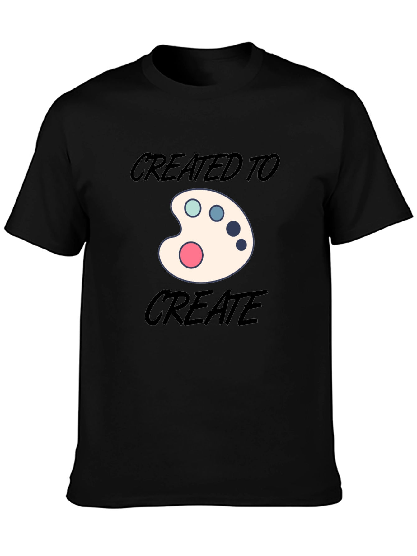 Art Palette Graphic T-Shirt - Created to Create