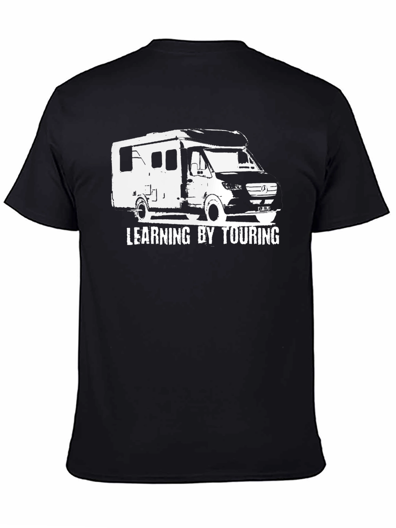 Learning by Touring RV T-Shirt - Black