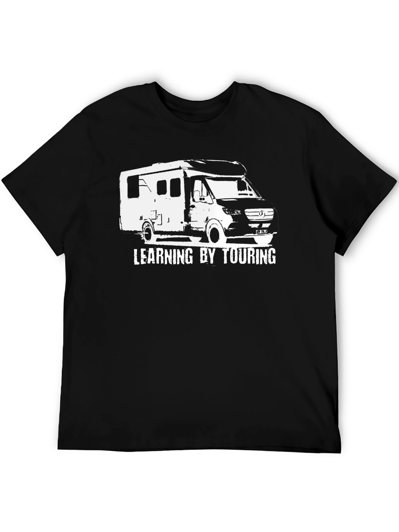 Learning by Touring RV T-Shirt - Black