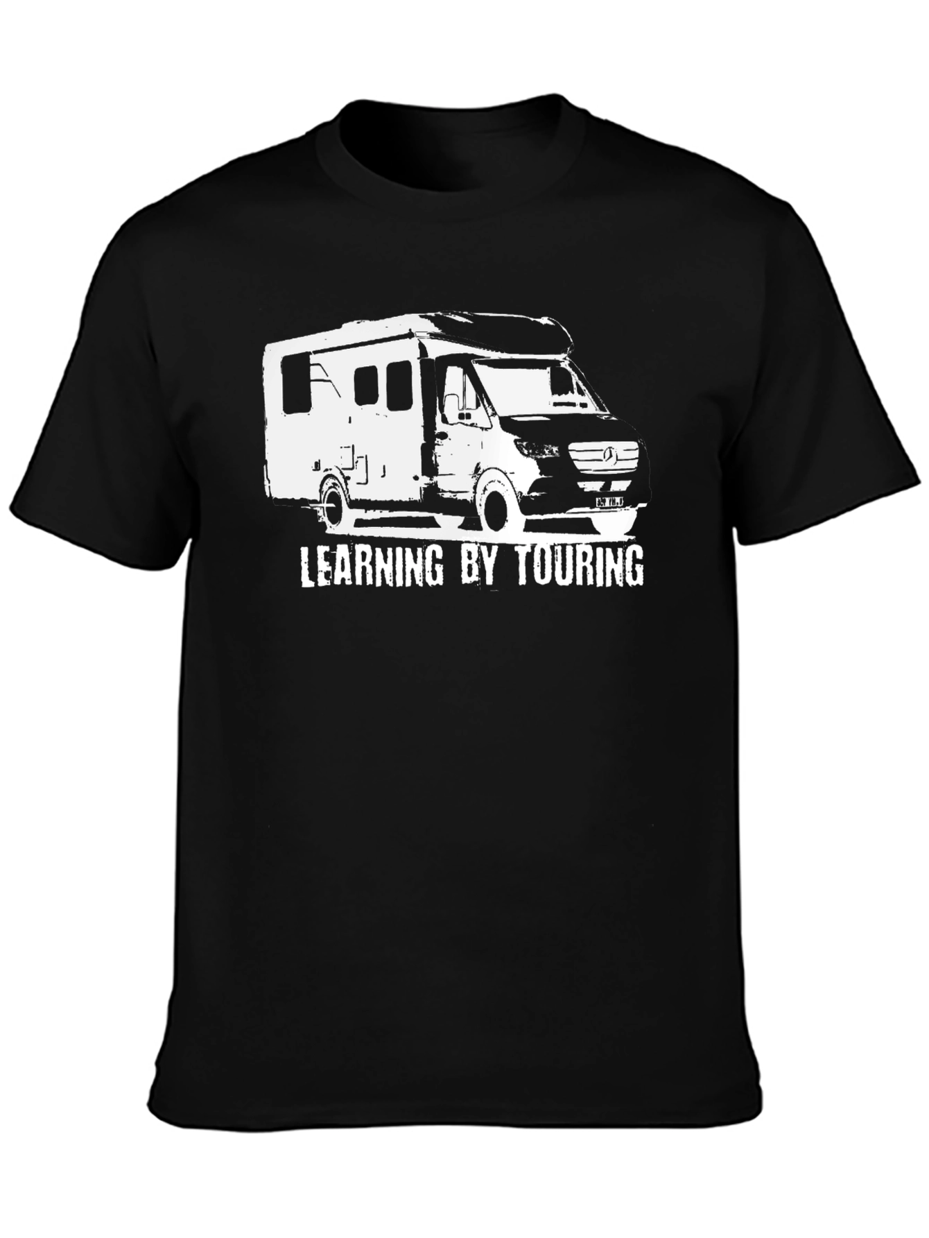 Learning by Touring RV T-Shirt - Black