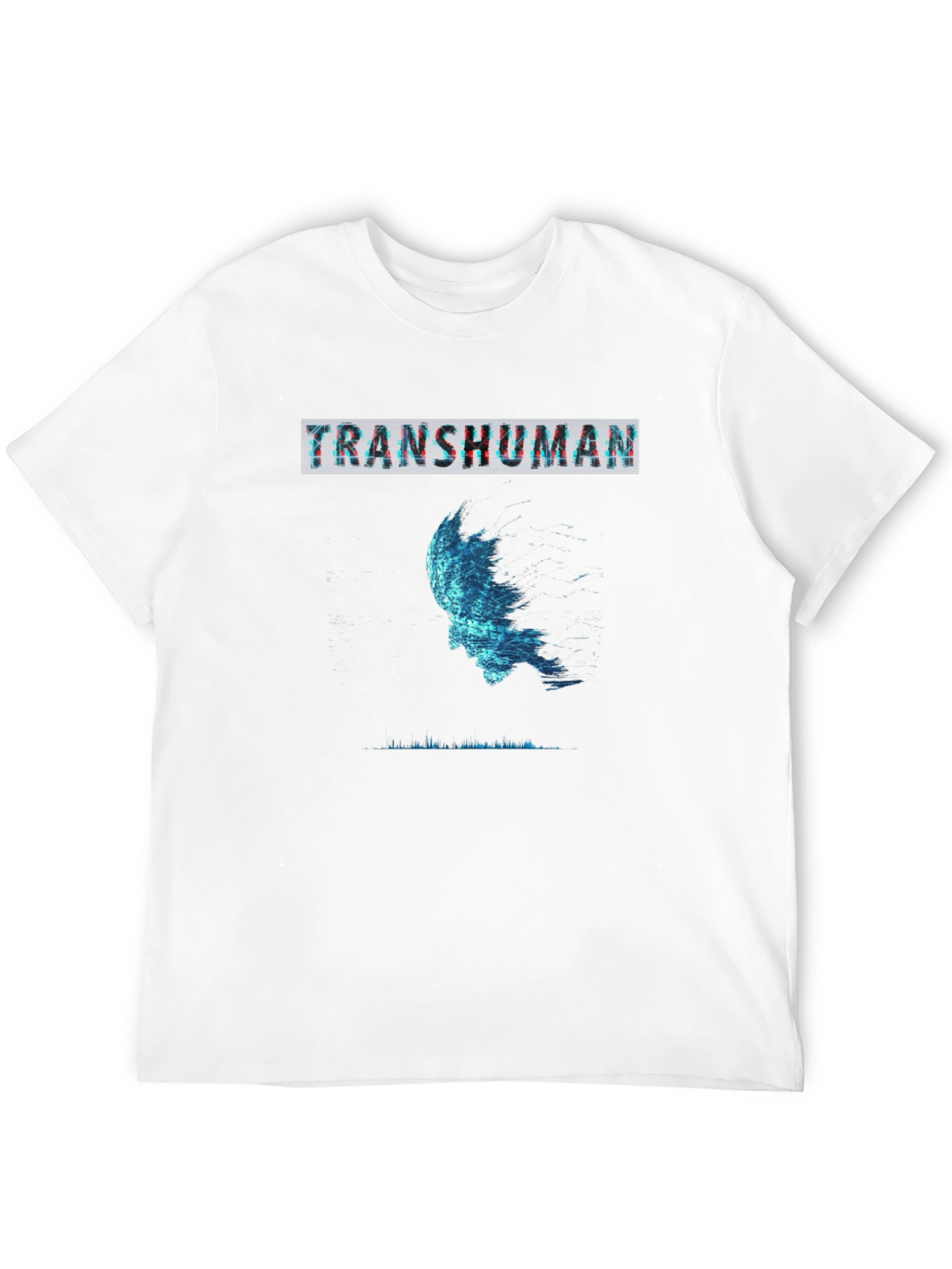 Transhuman Graphic Tee - Modern Sci-Fi Style