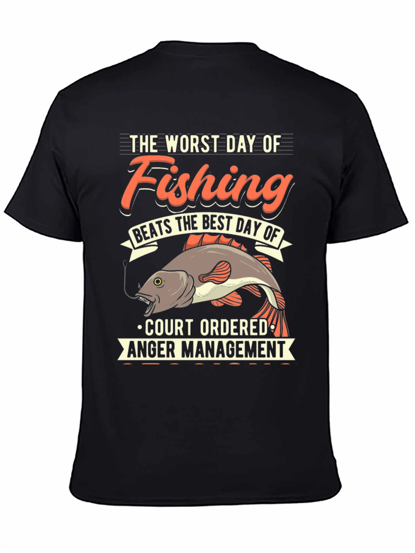 Fishing Anger Management T-Shirt
