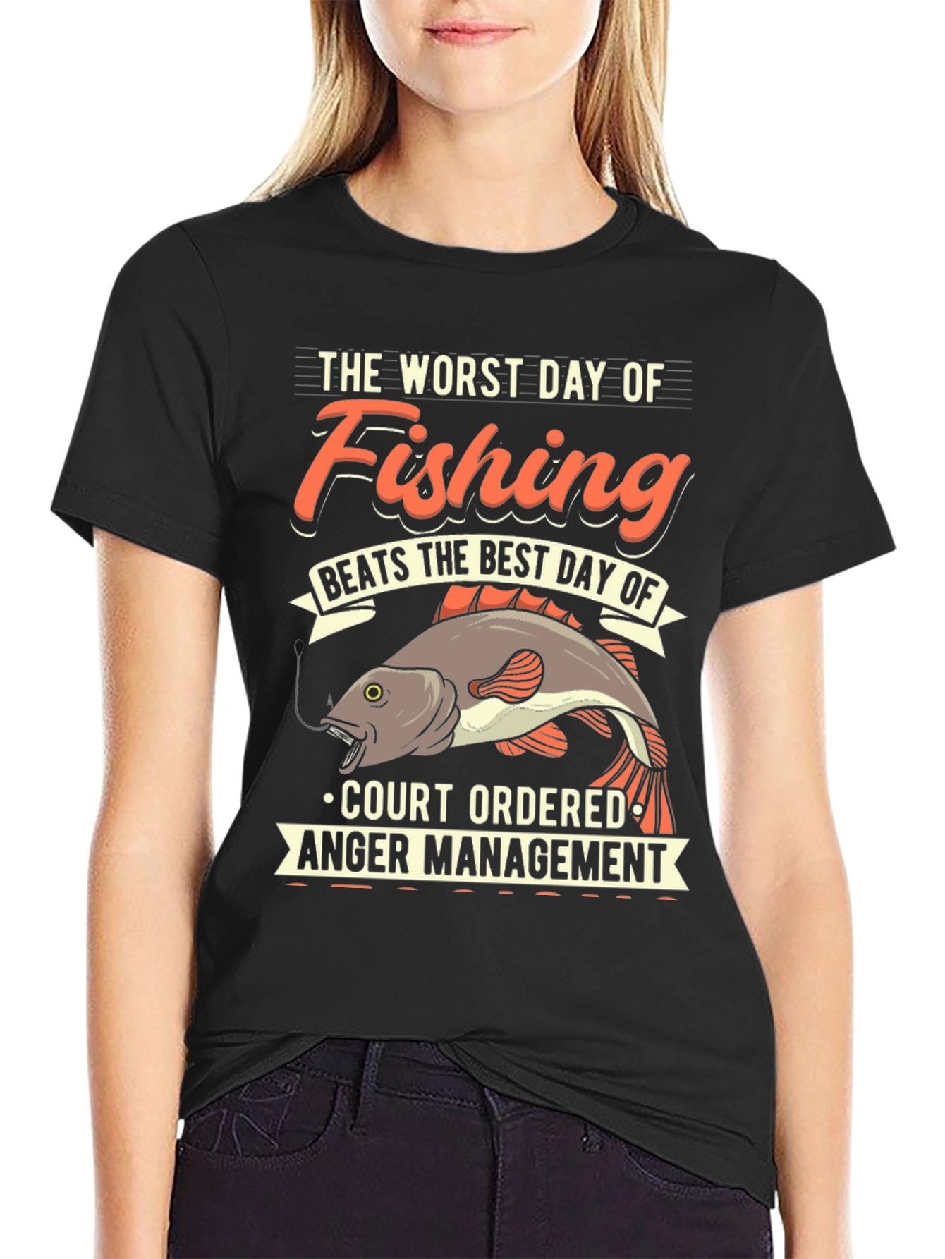 Fishing Anger Management T-Shirt