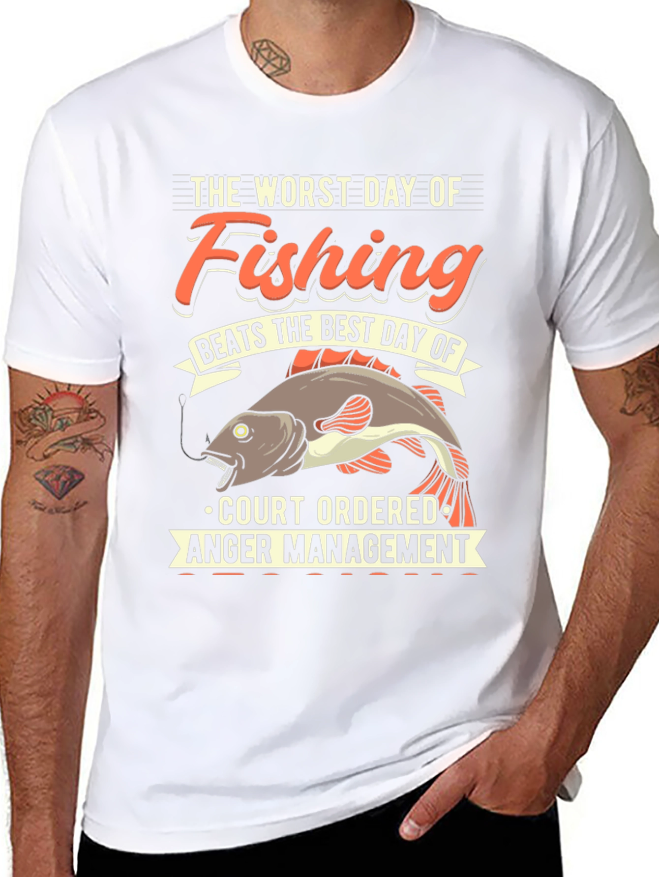 Fishing Anger Management T-Shirt
