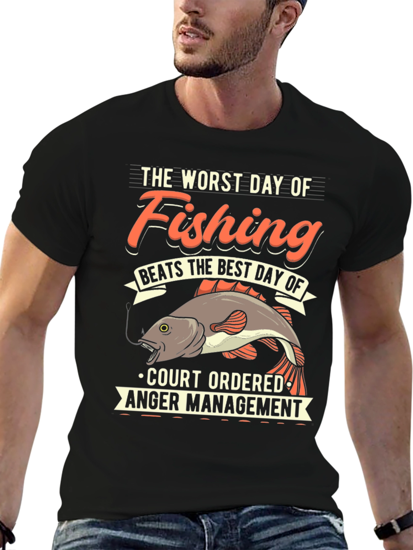 Fishing Anger Management T-Shirt