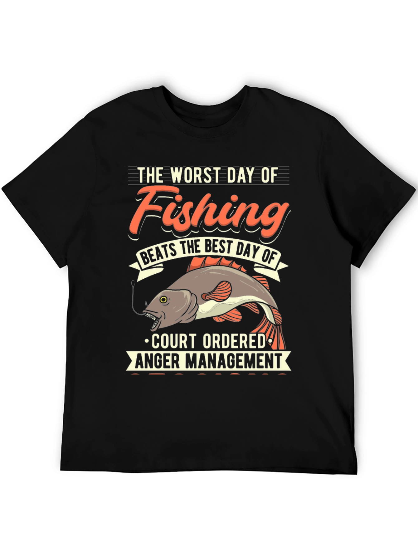 Fishing Anger Management T-Shirt