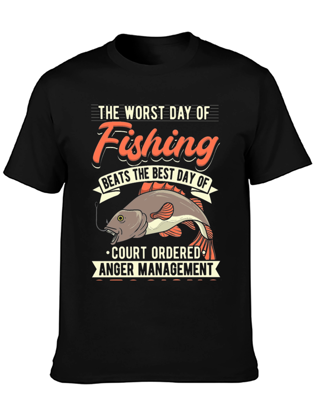 Fishing Anger Management T-Shirt