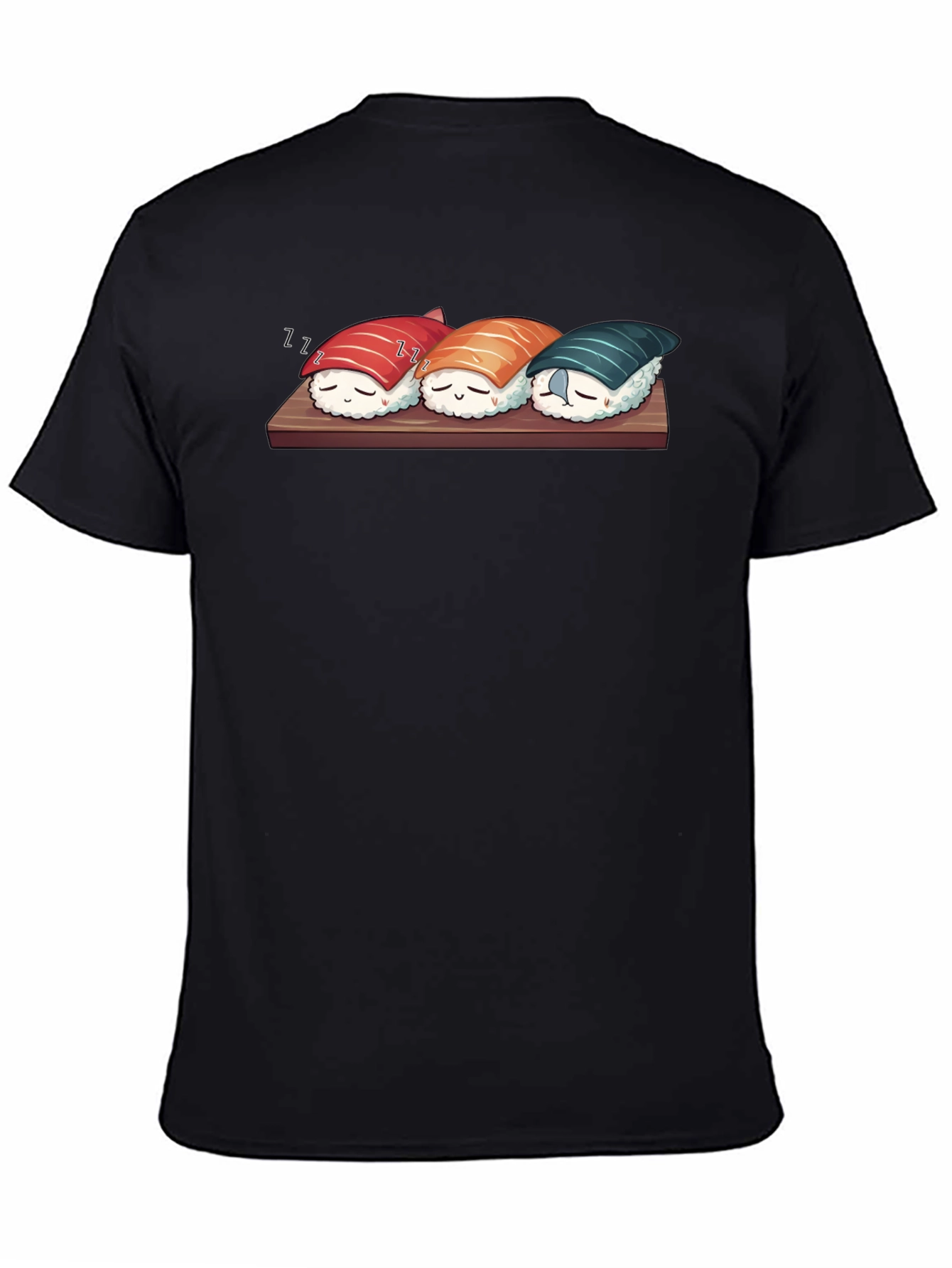 Sushi Nap T-Shirt - Cute Sleeping Kawaii Design