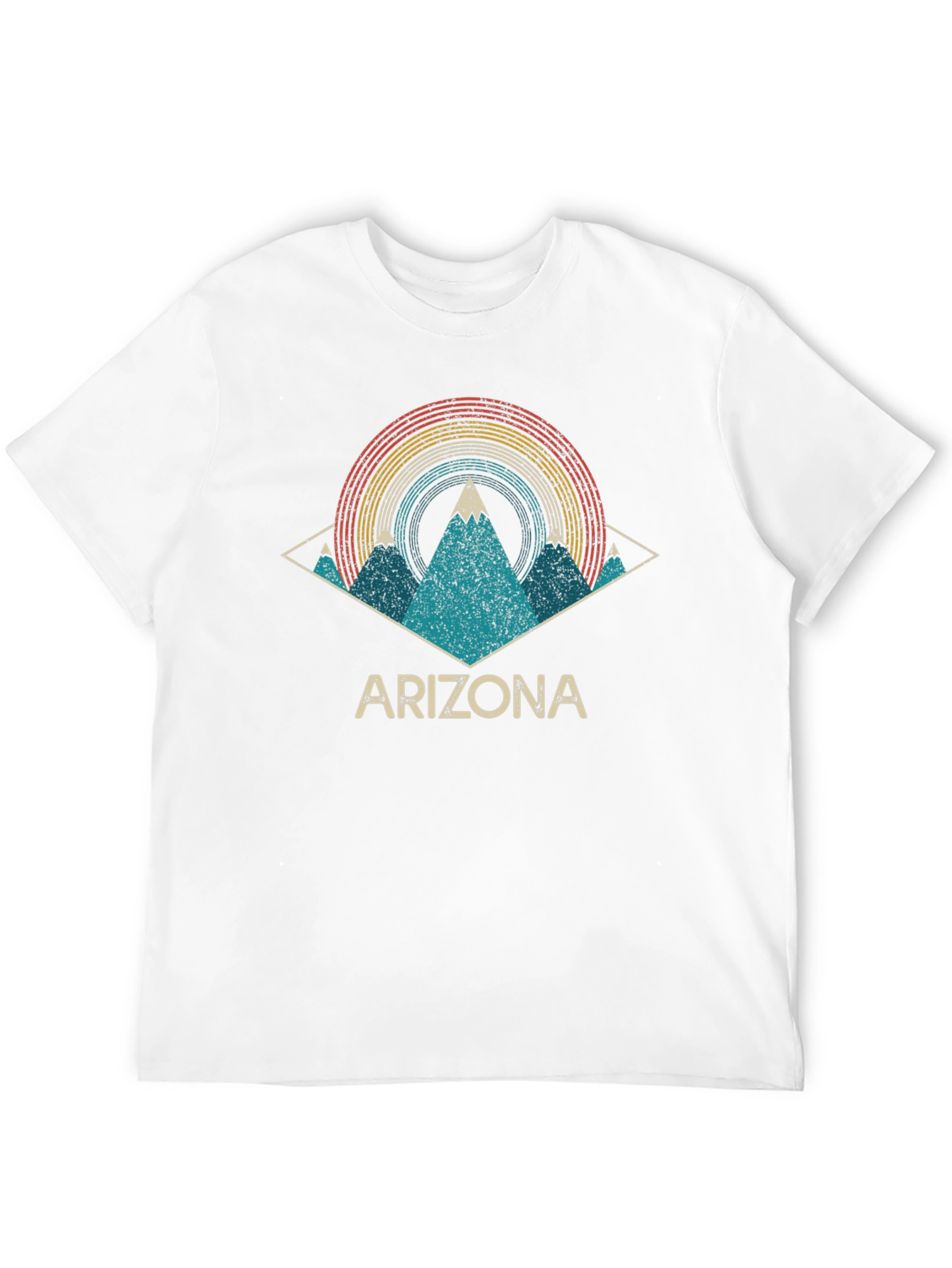Retro Arizona Graphic Tee - Mountain Design