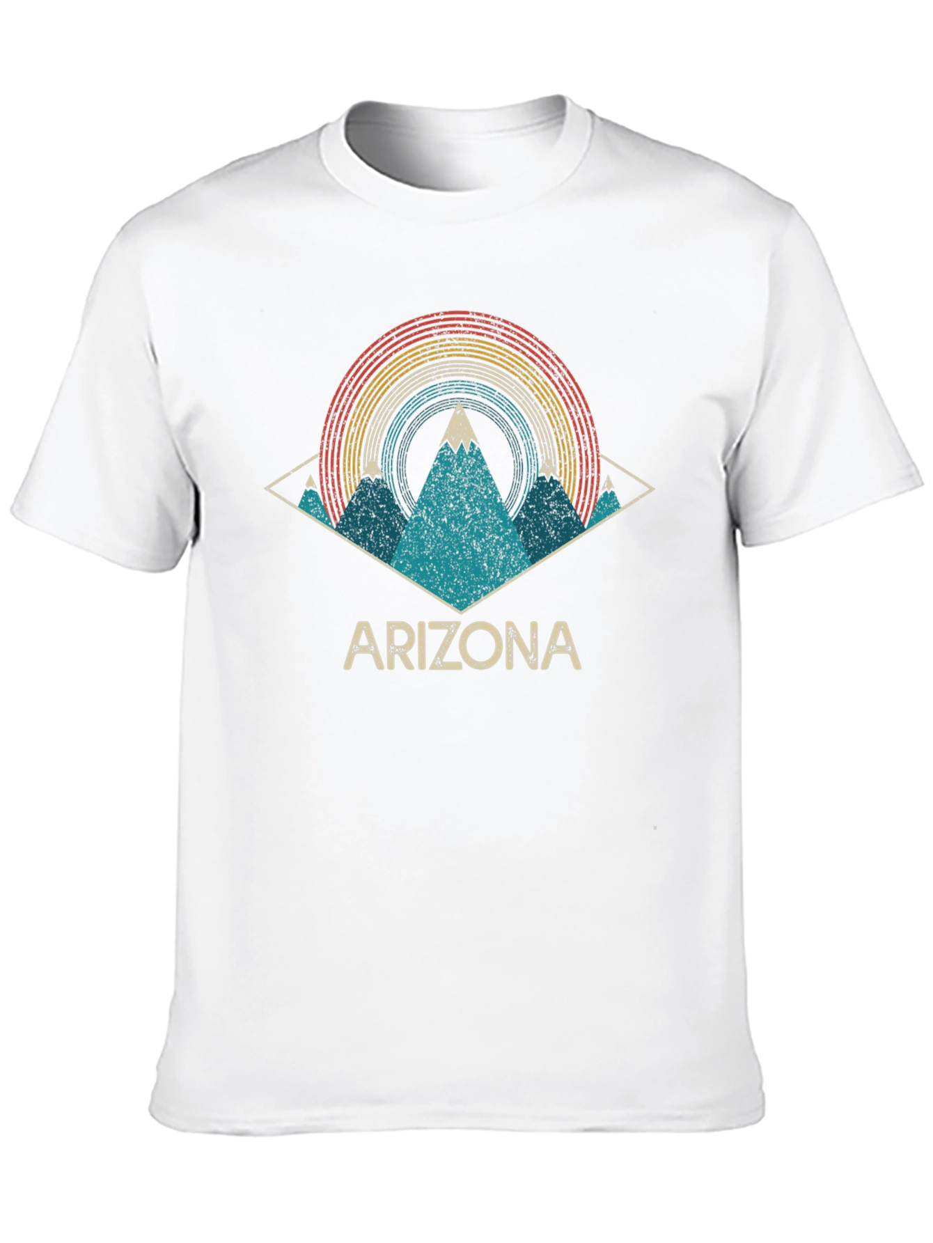 Retro Arizona Graphic Tee - Mountain Design