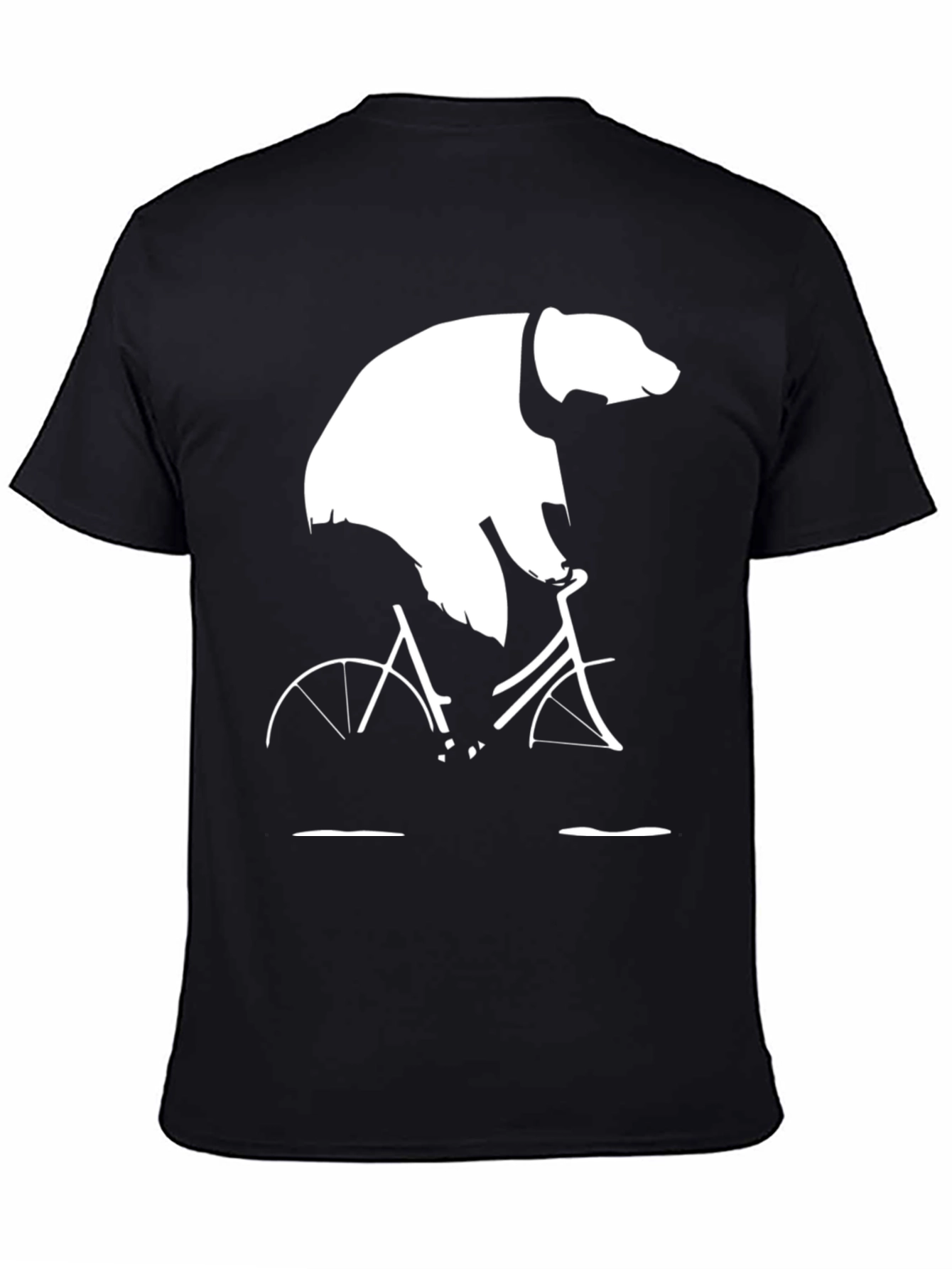 Bear on Bike Graphic Tee