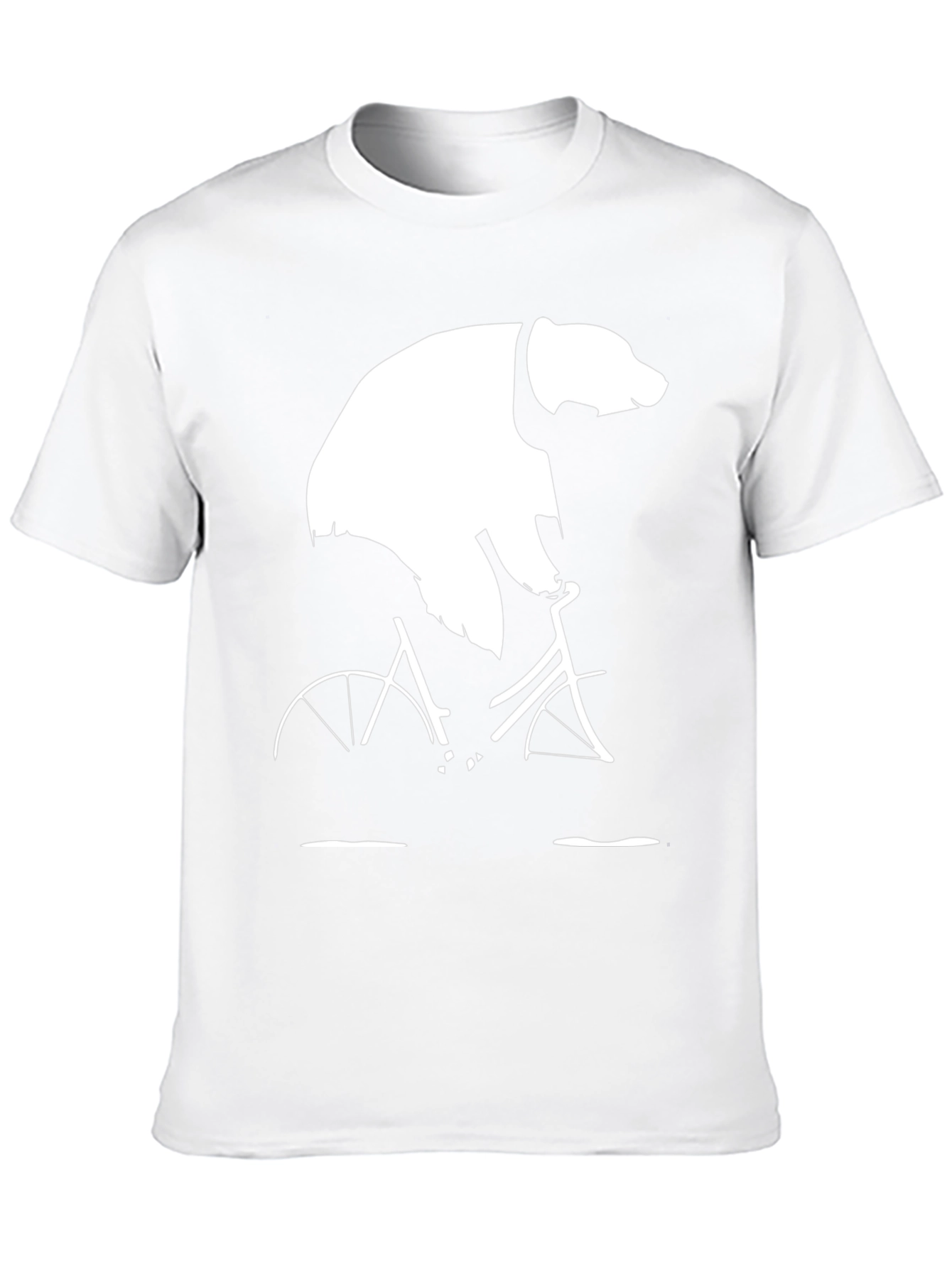 Bear on Bike Graphic Tee