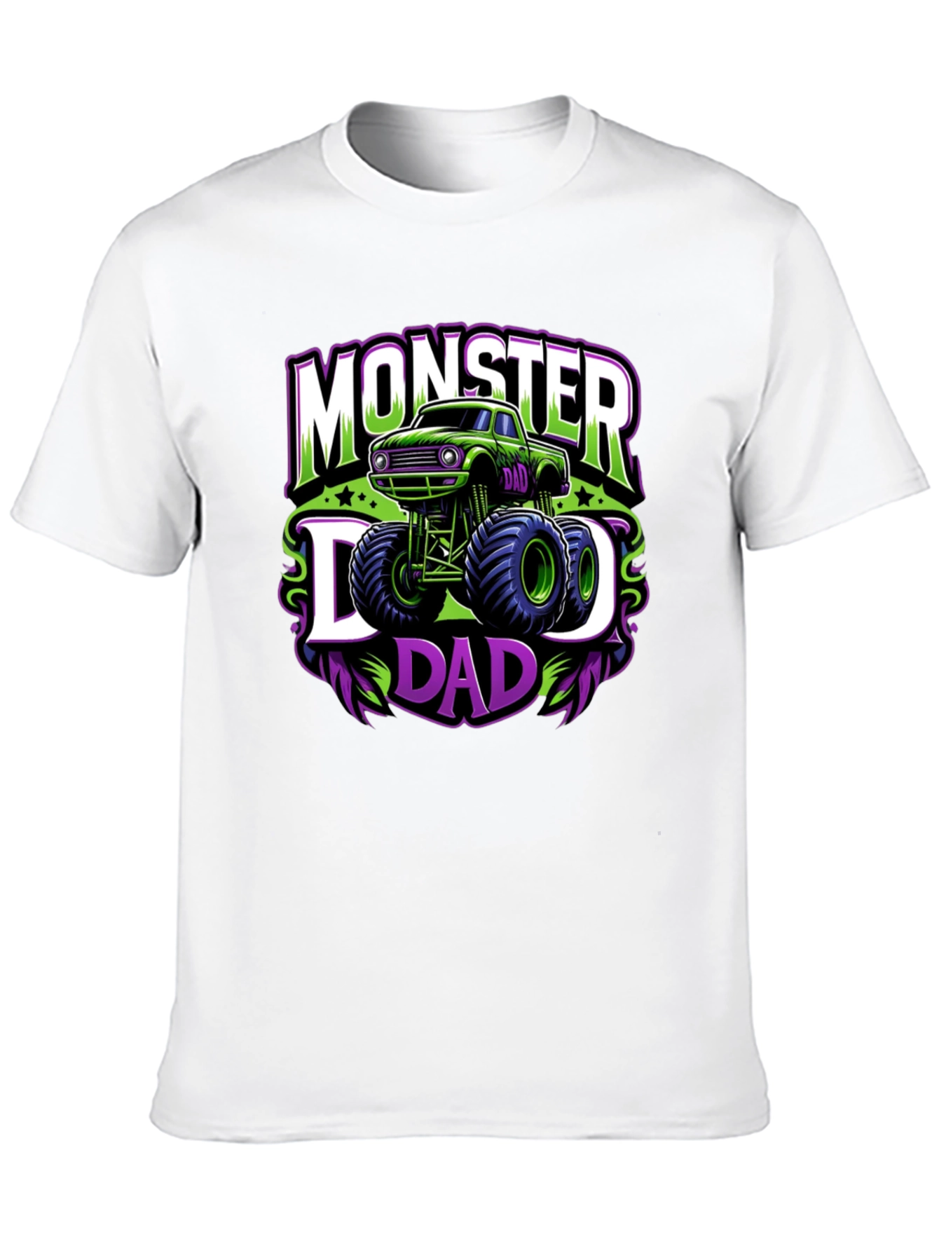 Monster Dad Graphic Tee - Black