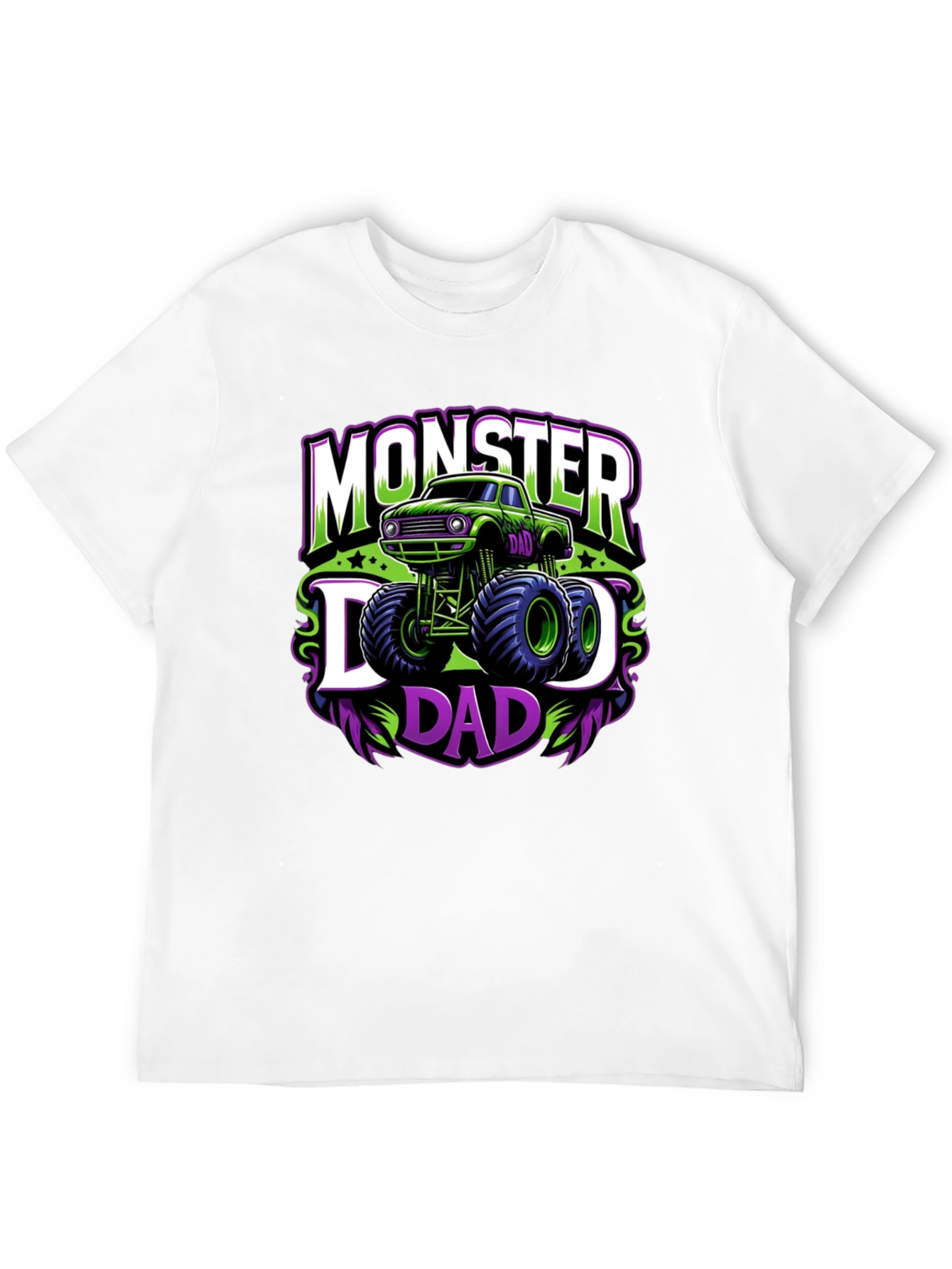 Monster Dad Graphic Tee - Black