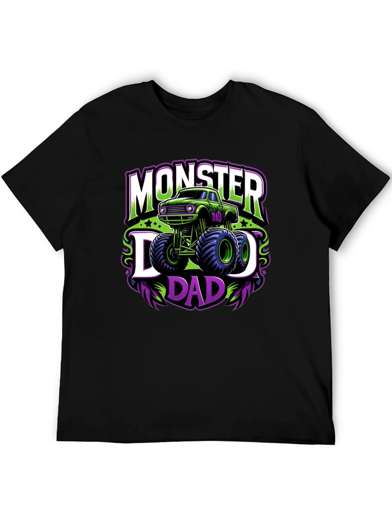 Monster Dad Graphic Tee - Black
