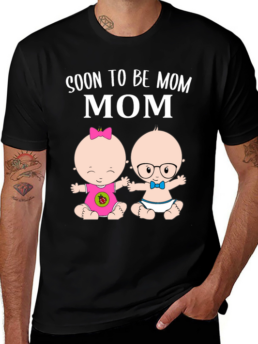 Soon to Be Mom Matching Pregnancy T-Shirt