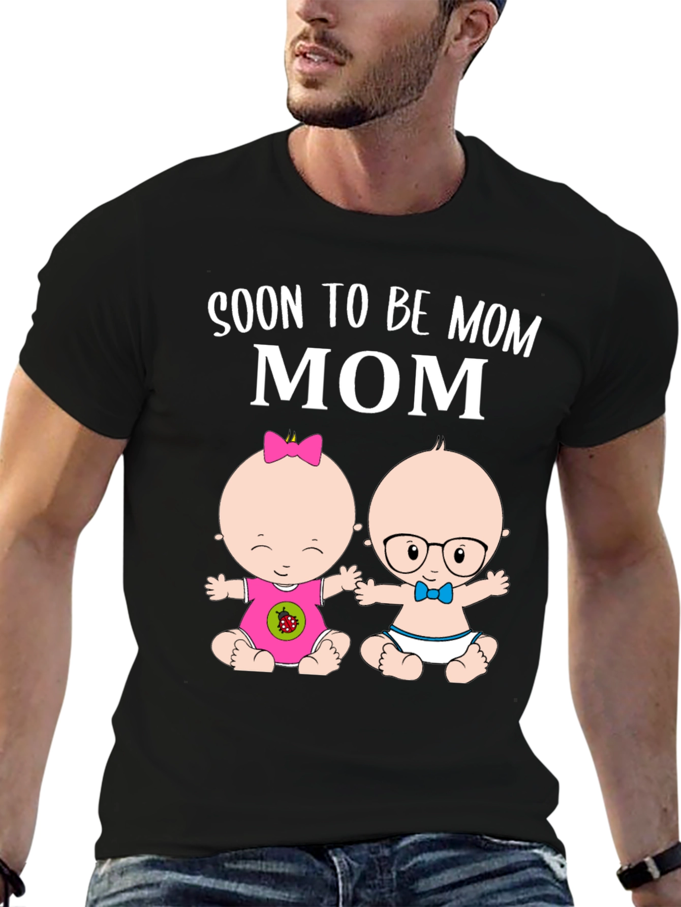 Soon to Be Mom Matching Pregnancy T-Shirt